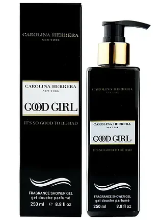 Carolina herrera good girl парфюмированный гель для душа