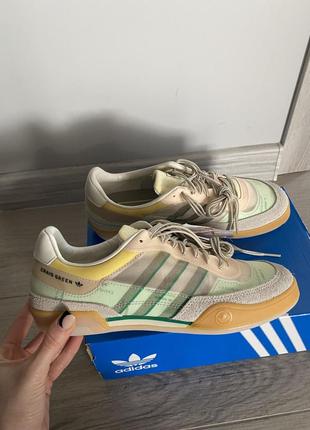 Оригинал артикул gx7033 коллаборация adidas craig green x squash polta akh ‘cream bold green’