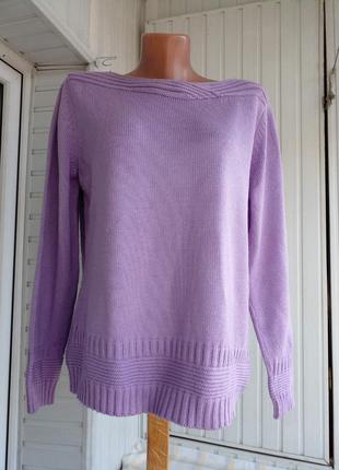 Коттоновый свитер джемпер2 фото