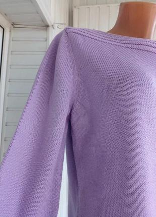 Коттоновый свитер джемпер7 фото