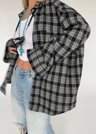 Сорочка в клітинку,рубашка в клетку