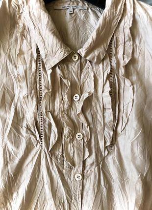 Шелковая блуза gerard darel silk , франция оригинал4 фото