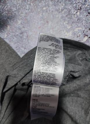 Сіра футболка чоловіча на лампасах puma (оригінал)6 фото