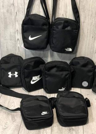 Текстильные сумки через плечо nike