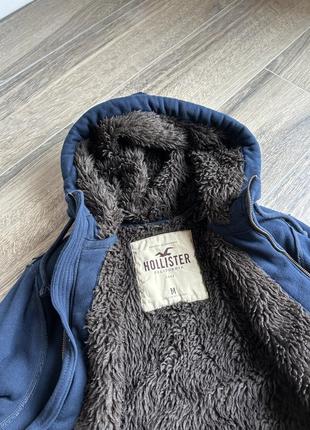 Hollister men's sherpa hoodies тепла мужские кофта3 фото