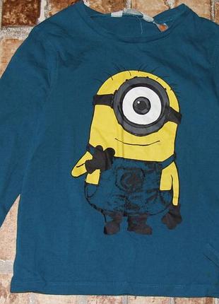 Реглан котон хлопчикові з миньеном 5 - 6 років