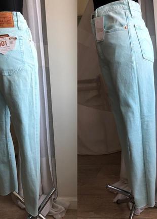 Супер комфортные джинсы levi’s 501 skinny p.27w 28l оригинал5 фото