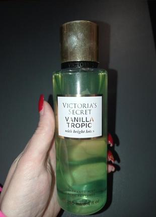 Парфюмированный спрей для тела victoria’s secret vanilla tropic ванилла1 фото