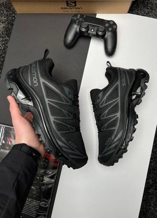 Мужские кроссовки salomon lab xt-6 all black