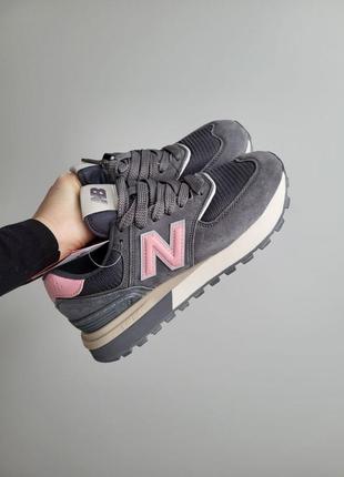 Стильные женские замшевые кроссовки, new balance, натуральная замша, 36-37-38-39-40-41