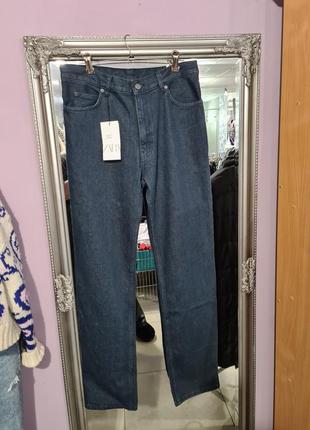 Круті чоловічі джинси zara - straight fit - р-ри 30, 31, 325 фото