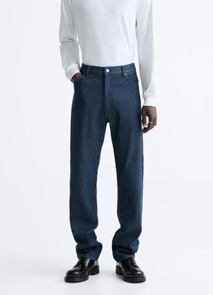 Круті чоловічі джинси zara - straight fit - р-ри 30, 31, 321 фото