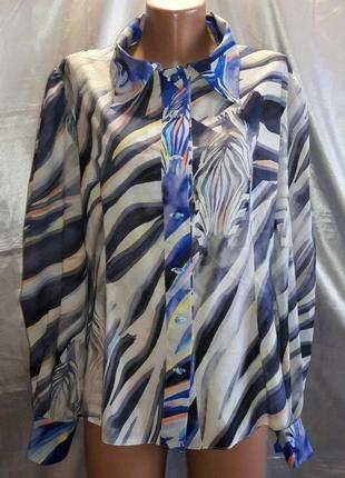 Ошатна блуза з краваткою, можна як пояс, є нюанс rebecca rhoades4 фото