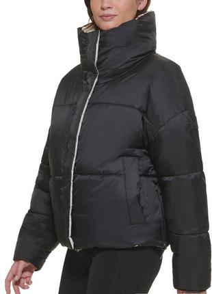 Брендовая двухсторонняя куртка пуфер calvin klein, оригинал!10 фото