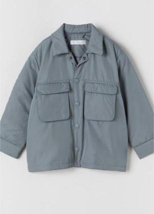 Стильная куртка рубашка zara для подростков