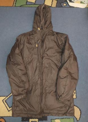 Куртка курточка пальто демисезонная длинная мужская junker весна осень