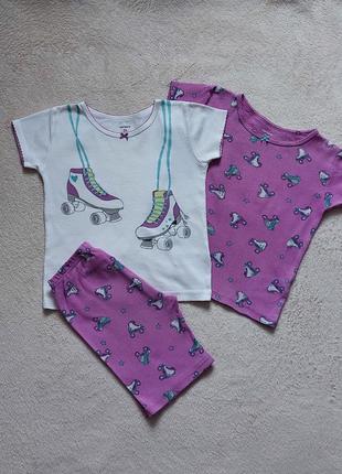 Пижама летняя carter's 3t, костюм для сна, домашний костюм картерс
