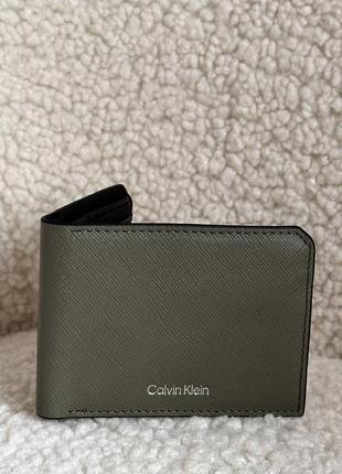 Оригинальный мужской кошелек calvin clein1 фото