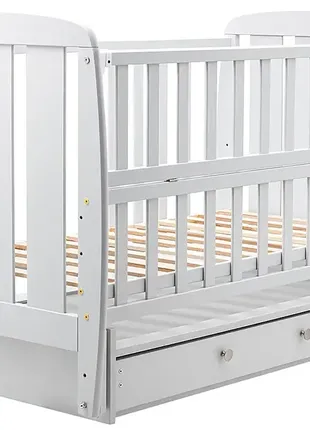 Ліжко babyroom кулька sh-03 маятник, ящик, відкидний бік бук6 фото