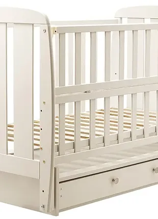 Ліжко babyroom кулька sh-03 маятник, ящик, відкидний бік бук10 фото