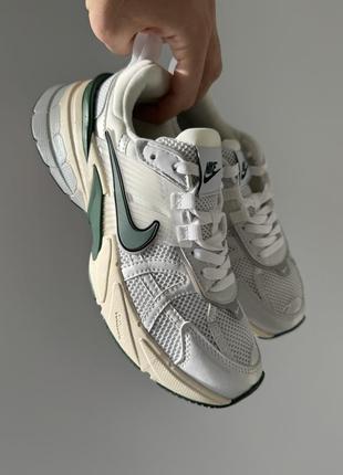 Женские кроссовки nike v2k runtekk green / легкие спортивные кроссовки найк женская обувь