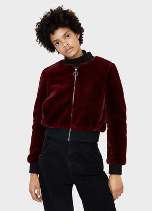 Куртка bershka бомбер zara