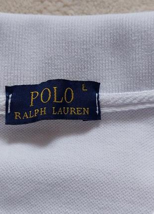 Футболка поло ralph lauren, l, маломерит, лучше s, m, тенниска с воротничком, поло на короткий рукав2 фото