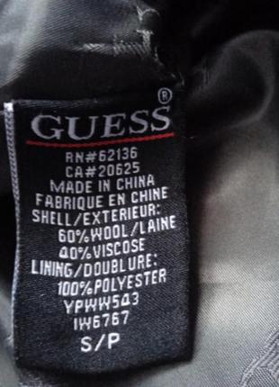 Пальто серое от guess  идеальное состояние10 фото