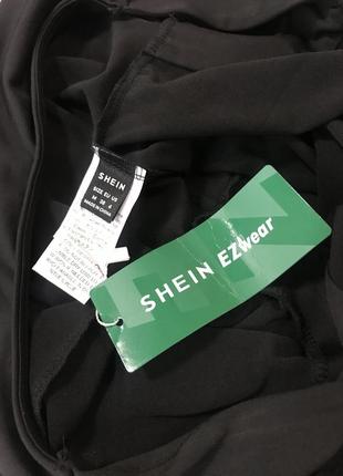 Еластичний чорний комбінезон в спорт стилі від shein p.m (l-xl)