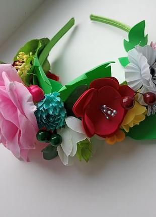 Обруч весны ветров весенний цветочная фея
