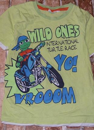 Котон футболка мальчику 5 - 6 лет