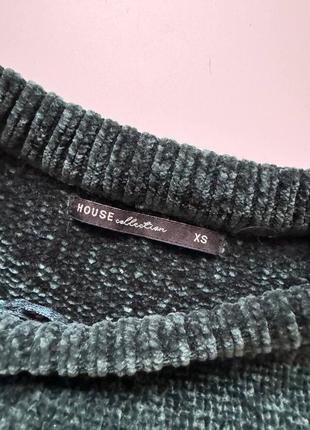 Светер изумрудного цвета 2