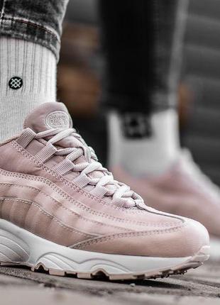 Nike airmax 95 ss in baby pink1 фото