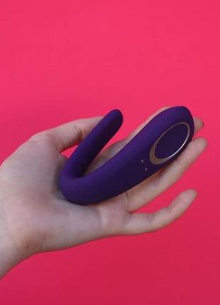 Вибратор для пар satisfyer double classic