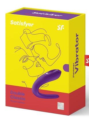 Вибратор для пар satisfyer double classic 2