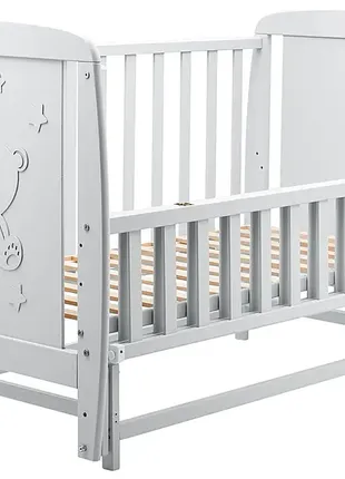 Ліжко babyroom умка dumo-02 маятник, відкидний бік бук2 фото