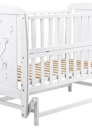 Ліжко babyroom умка dumo-02 маятник, відкидний бік бук4 фото