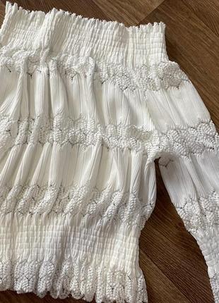 Блузка -топ біла