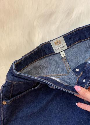 Базовые джинсовые шорты из темного джинса от ri8 фото