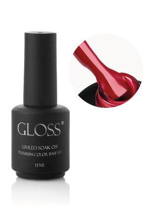 Цветная база gloss color base gel obvilion, 11 мл2 фото