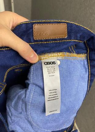 Сині джинси від бренда asos6 фото