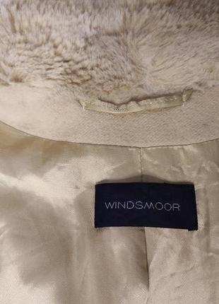 Windsmoor шерсть ангора шерсть длинное пальто max mara тренд2 фото