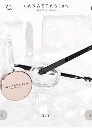 Набір з воску для брів та спеціального аплікатору anastasia beverly hills brow freeze gel & dual-ended applicator2 фото