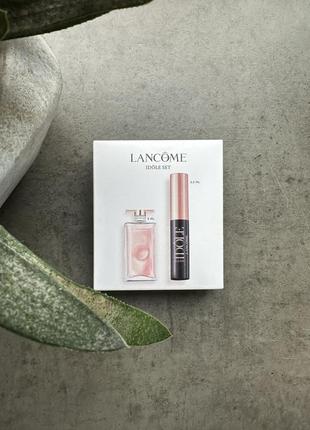 Lancôme idole mini set, idole le parfum 5ml + lash idole 2,5 ml