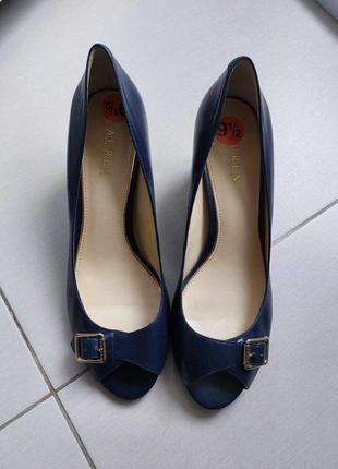 Туфлі жіночі з відкритим носком lauren ralph lauren, розмір 39-40