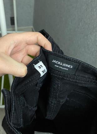 Черные джинсы от бренда jack&jones6 фото