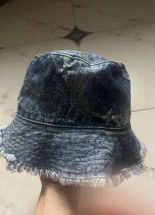 Панама джинсова 5