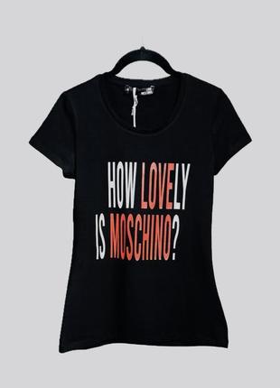 Жіноча футболка love moschino1 фото