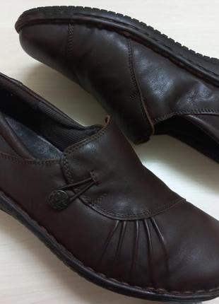 Туфли весна-осень кожа жен. 40р.clarks индии7 фото