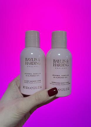 Набор крем для душа и освежающий гель для душа baylis harding jojoba vanilla